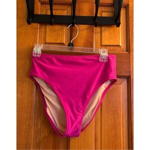 J Crew High Waist bikini bottom - M